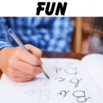how to make handwriting fun