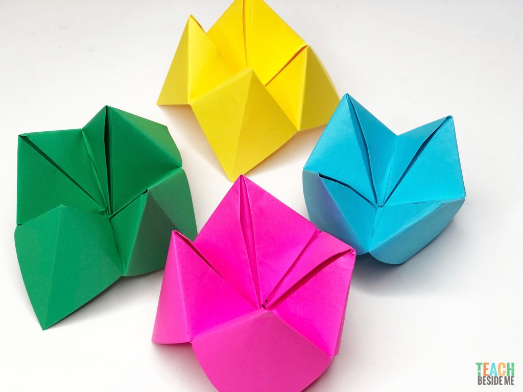 how to make a paper fortune teller
