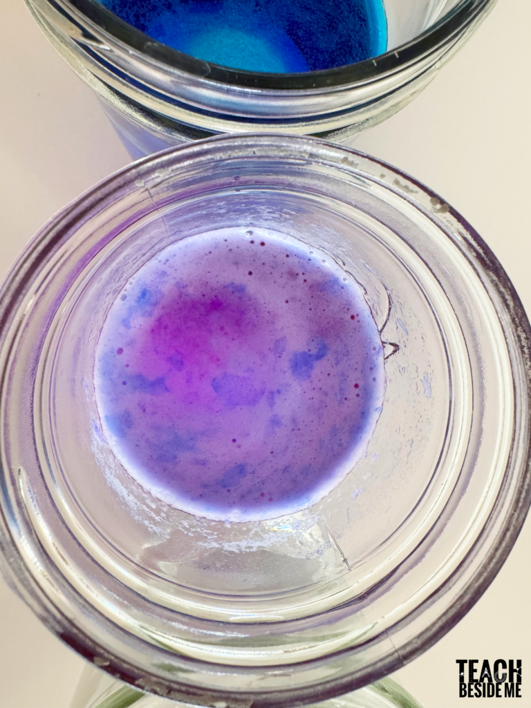 foamy purple rubber egg