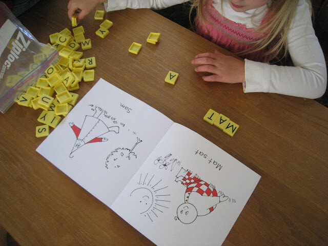 teaching kids to read