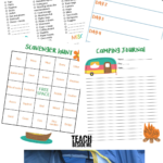 Camping With Kids- checklist and activities