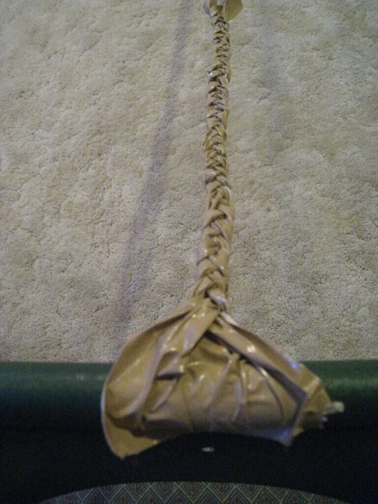 braiding Indiana jones whip