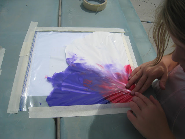no mess finger painting