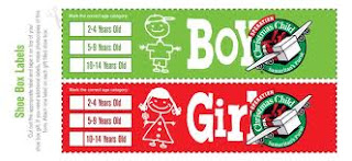 boy girl tag for operation Christmas child