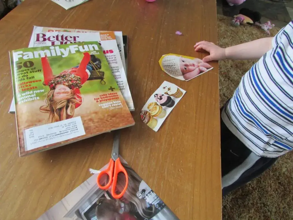 toddler craft collage