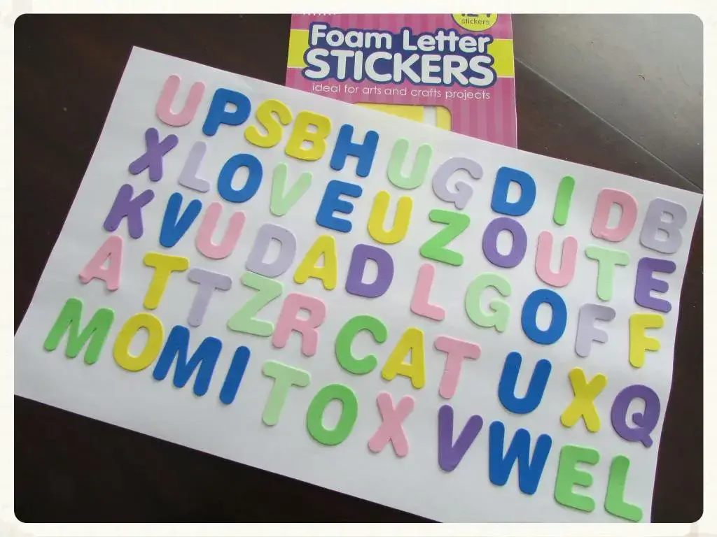 foam letter word search spelling activity