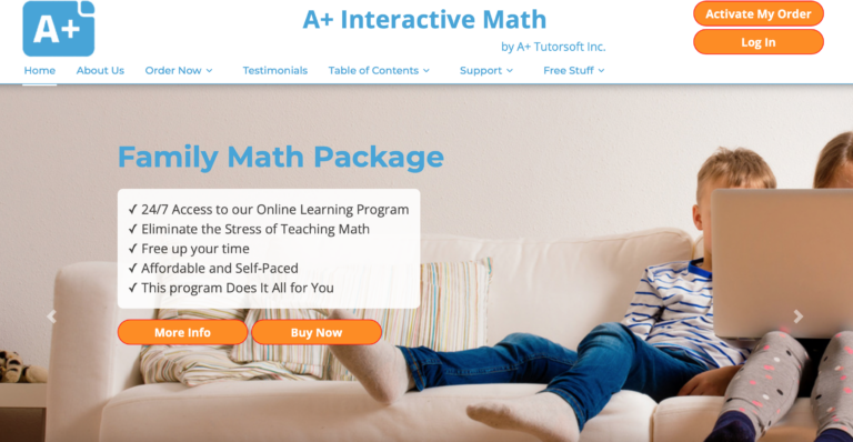 A+ Tutorsoft Math