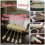 make a viking long boat