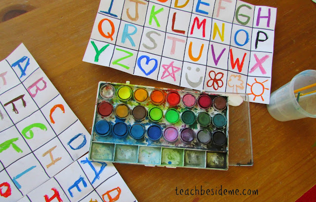preschool alphabet craft