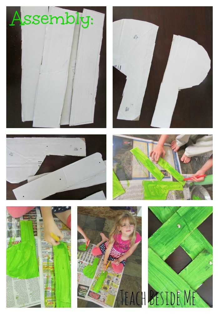 assemble snapping fish craft