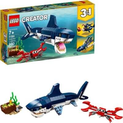 shark lego activity