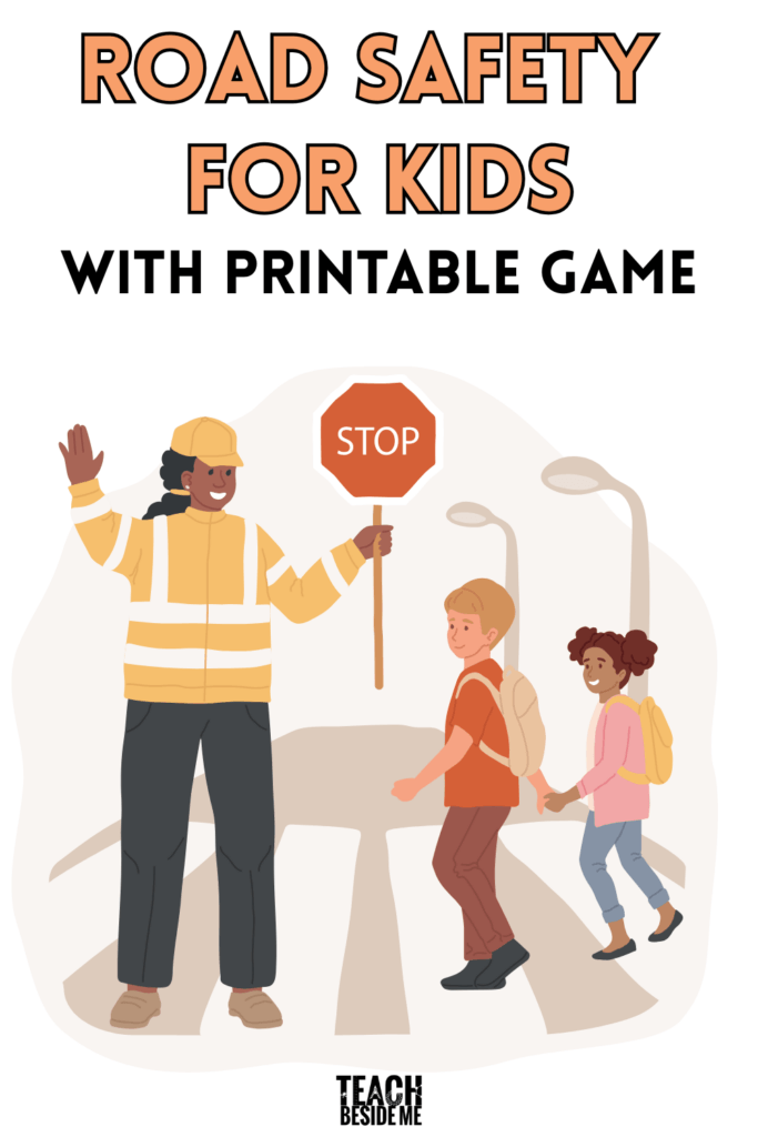 road safety for kids printable game