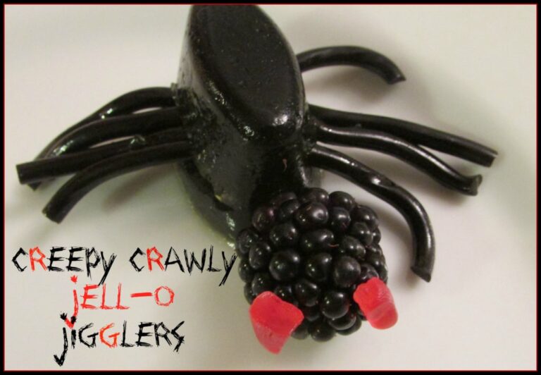 JELL-O Halloween Spider JIGGLERS