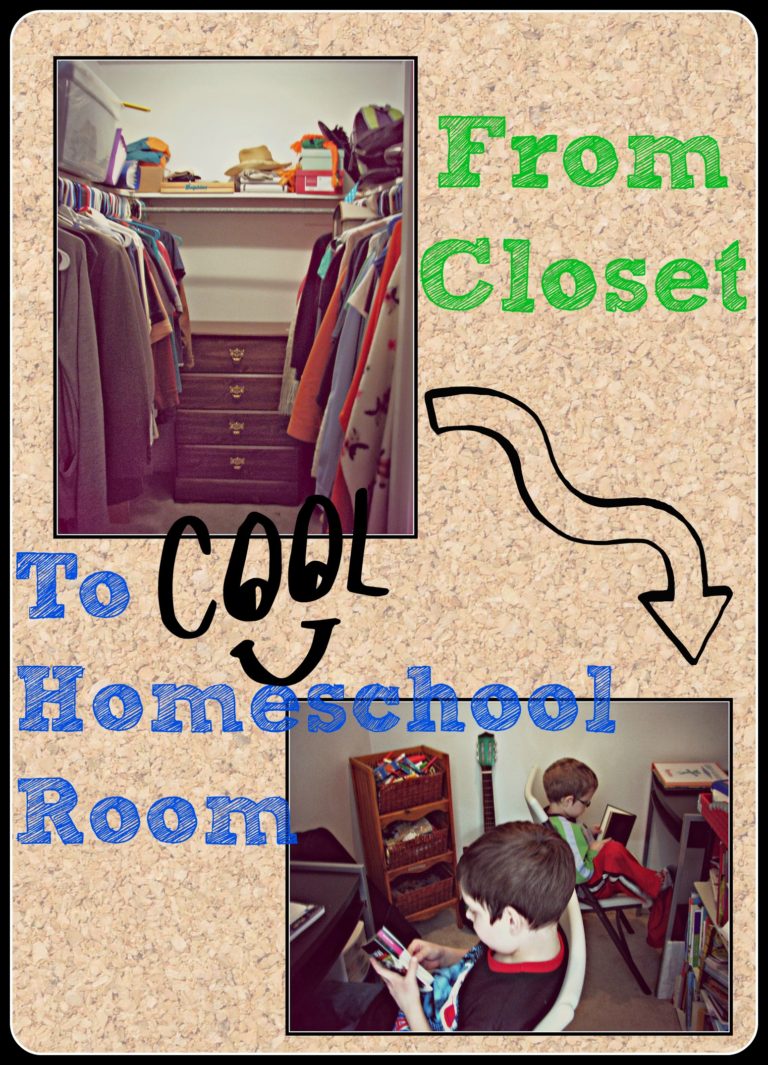 Closet Homeschool Room: How We Transformed a Small Space for Learning