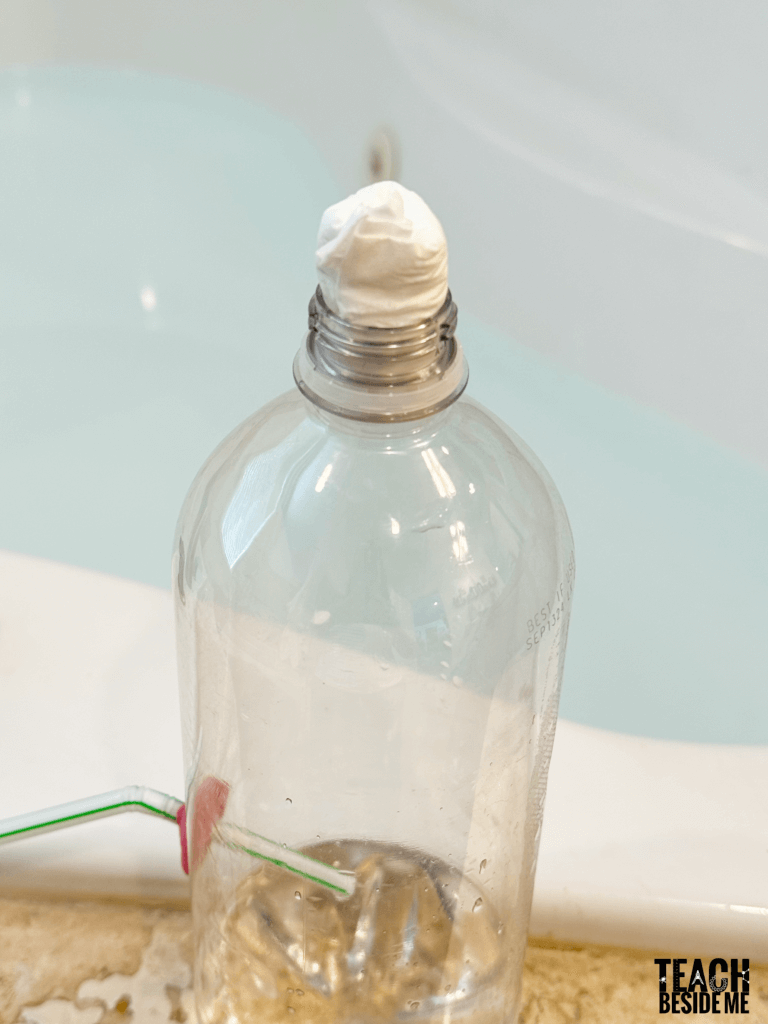 make a bath tub bottle rocket