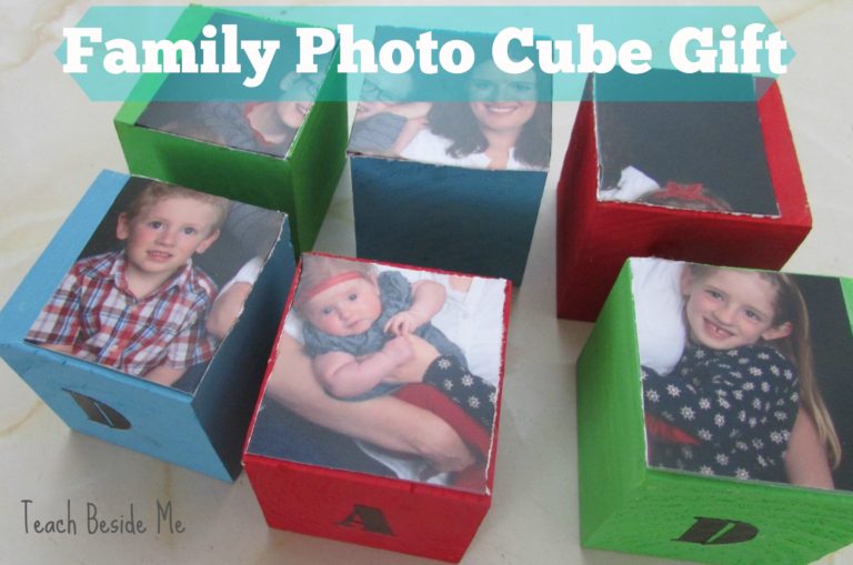 How to Make a Homemade Photo Cube Gift