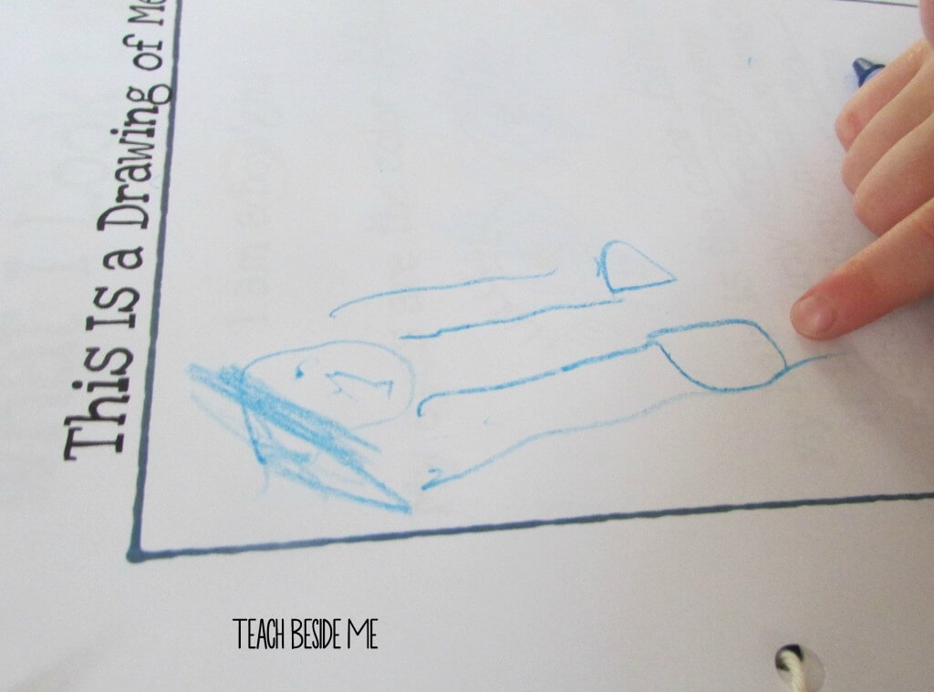about me book self portrait preschool