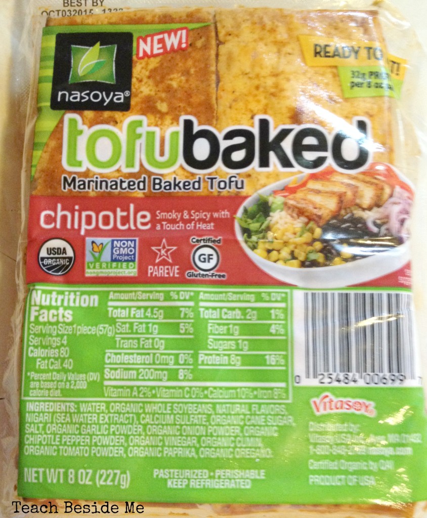 Chipotle baked tofu