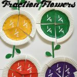 Printable Fraction Flowers