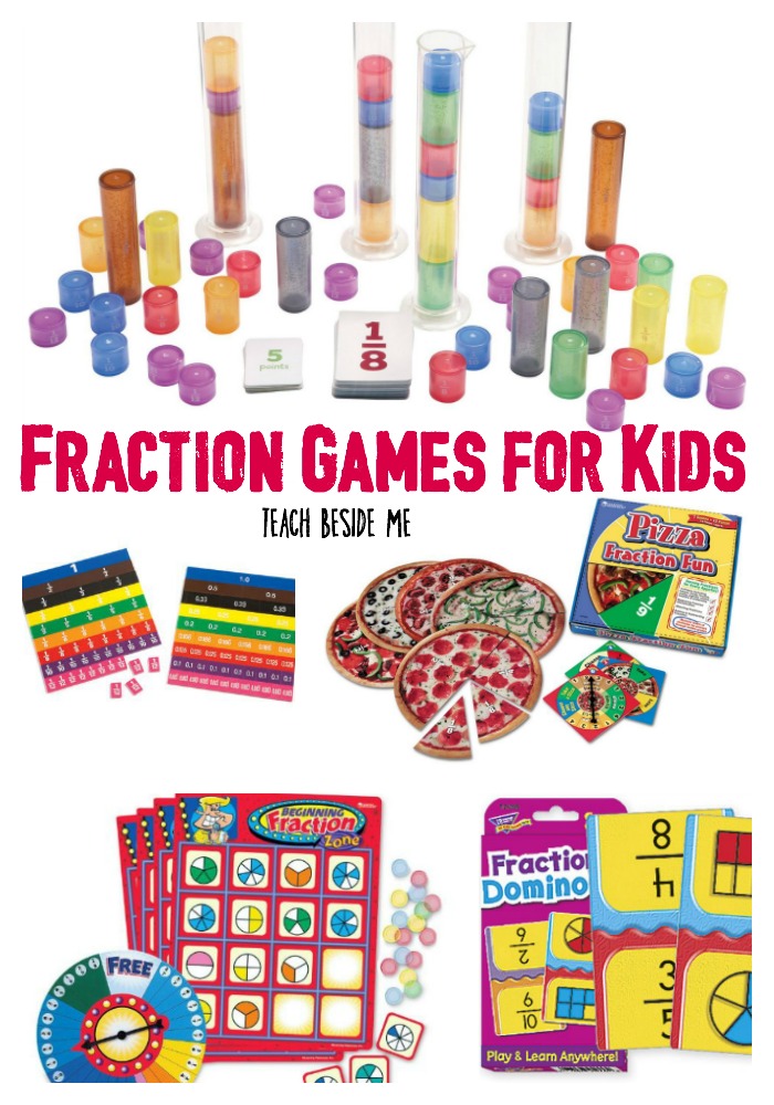 Fun Ways to Teach Fractions to Kids Teach Beside Me