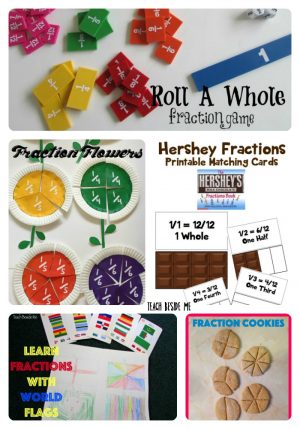Fun Ways to Teach Fractions to Kids - Teach Beside Me