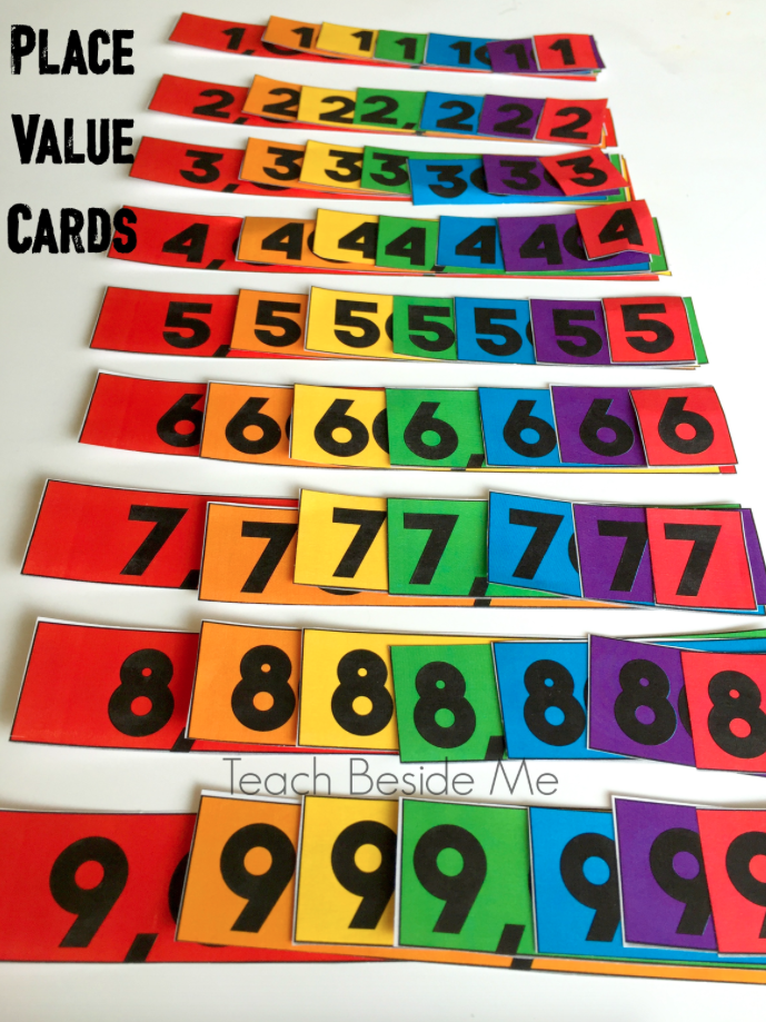 Printable Place Value Cards