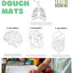 anatomy play dough mats
