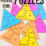 Fraction - Decimal - Percentage Puzzles