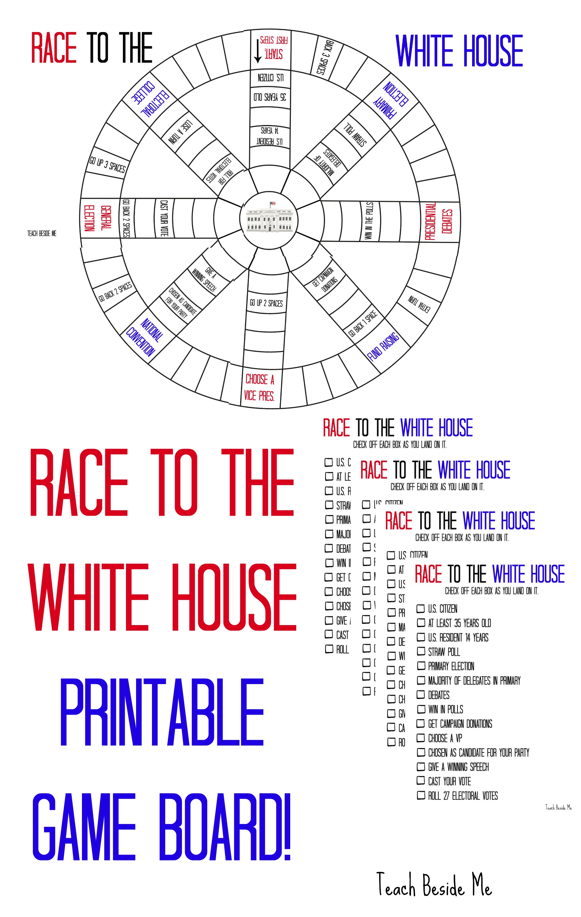 Race to the White House Bipartisan Games