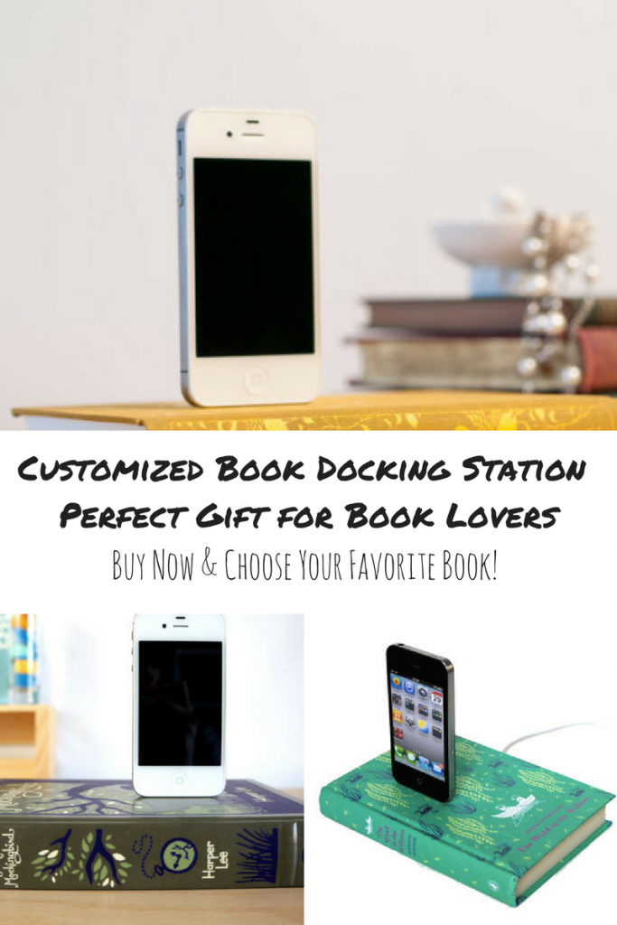 Favorite Book Docking Station- cool gift for readers and book lovers