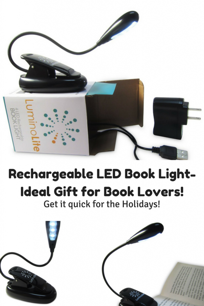 Rechargeable book light- perfect gift for readers