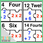 Doubles Math Puzzles