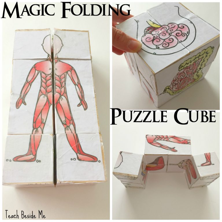 Magic Folding Photo Cube for Kids