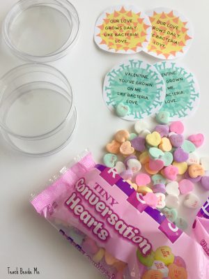 Printable Bacteria Science Valentines - Teach Beside Me