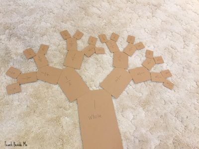 Fraction Trees: A Fun Hands-On Math Activity for Kids - Teach Beside Me