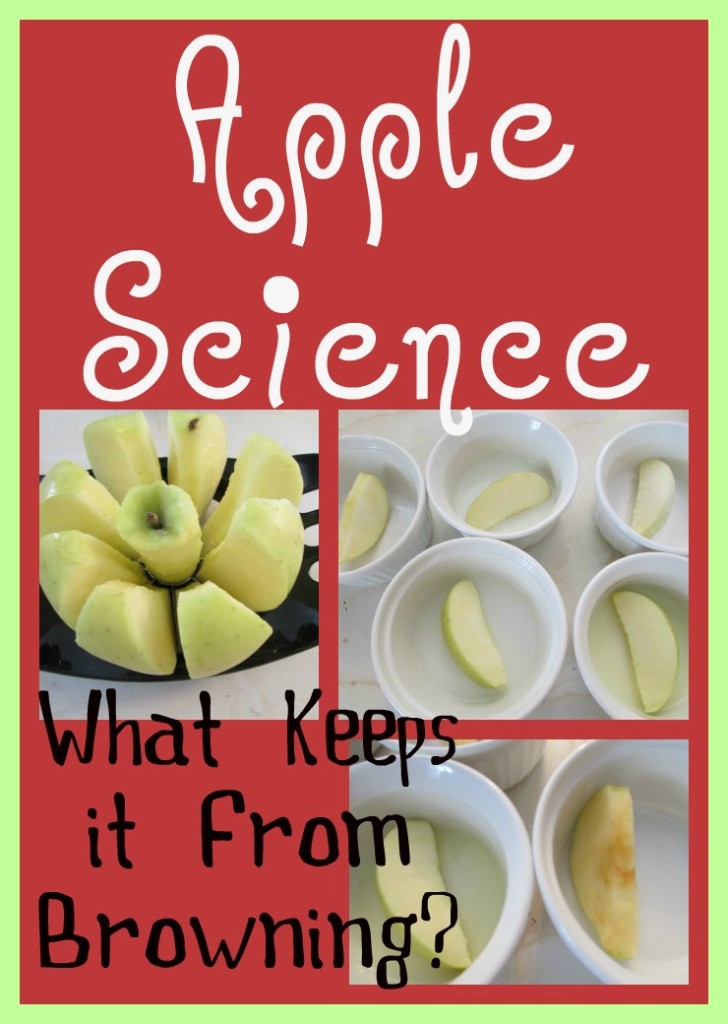 Apple Science Experiment: Prevent Browning