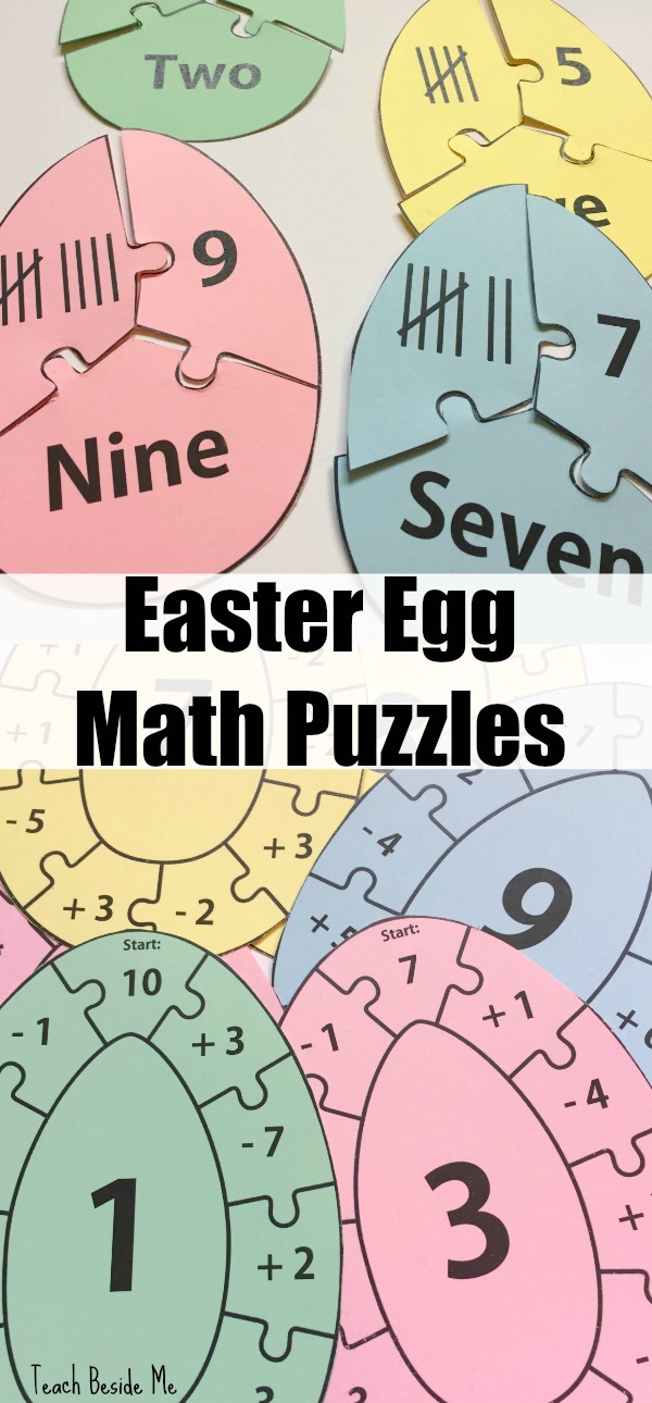 Easter Puzzle Makes 1 or Set 2 