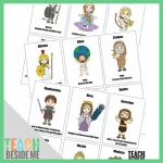 Greek Mythology Info Cards