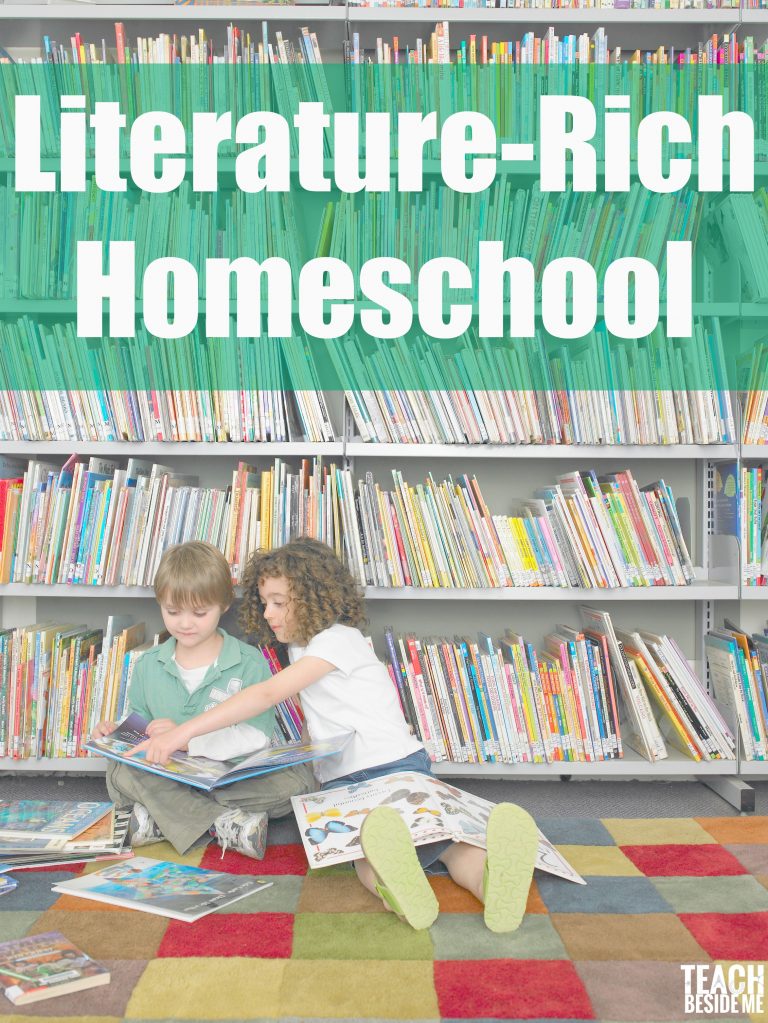 Our Literature Rich Homeschool (7th, 5th, 1st and Preschool)