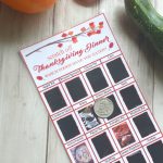 Thanksgiving Dinner Scratch-Off Cards