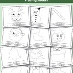 Christmas Tracing Sheets