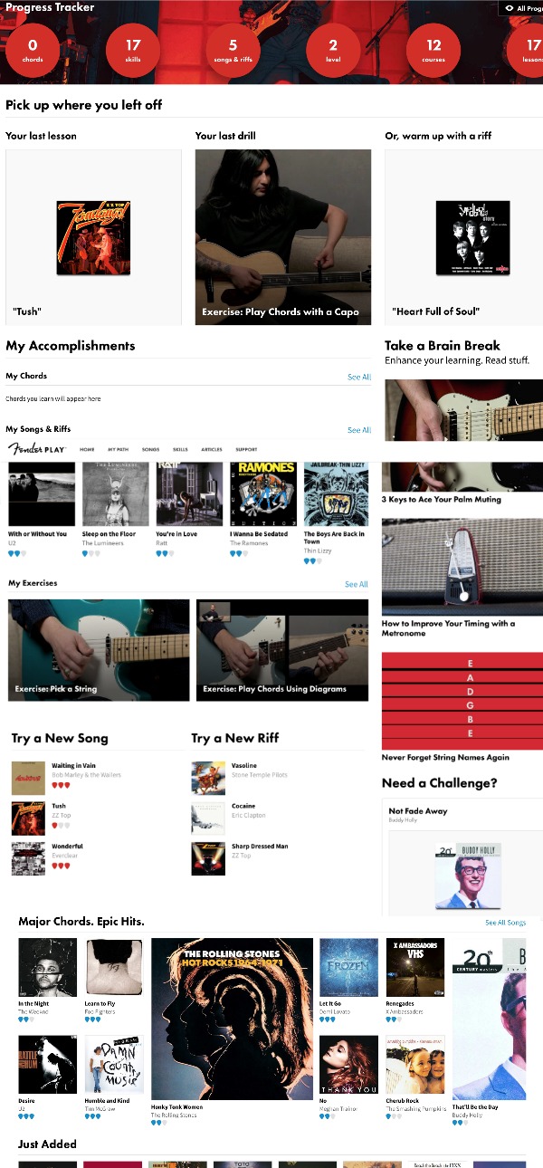 Fender Play Guitar Lessons for Kids