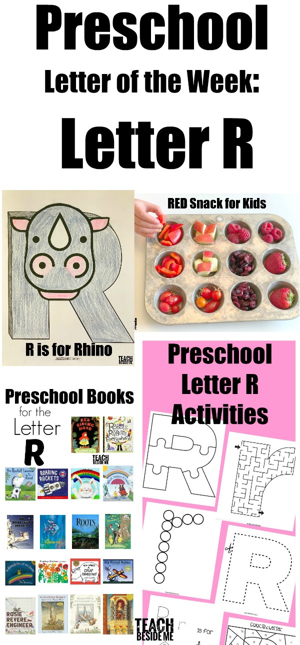 Letter of the Week: Preschool Letter R Activities