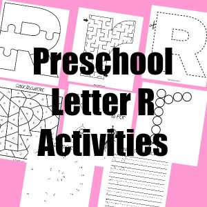 Preschool Letter R Printable Pack - Teach Beside Me