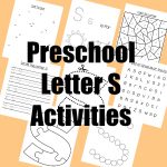 Preschool Letter S Worksheets