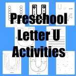 Preschool Letter U Worksheets