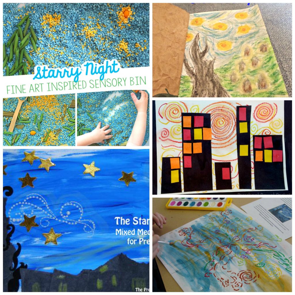 van gogh art projects for kids