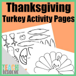 Thanksgiving Turkey Activity Pages