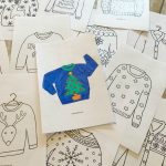 Christmas Sweater Coloring Pages