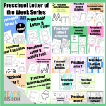Complete Letter of the Week Alphabet Curriculum – A-Z Preschool Printable Bundle